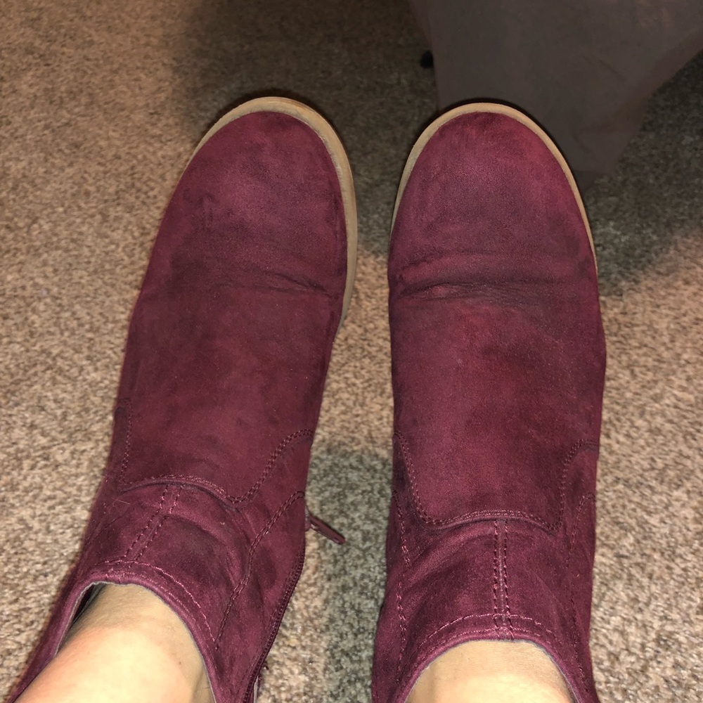Maroon Booties - image 2